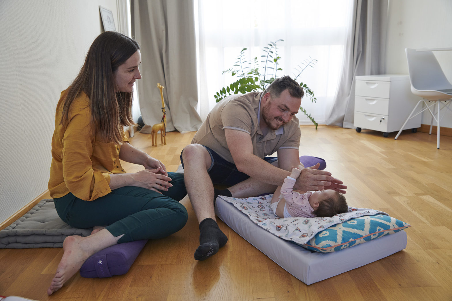 Apprendre les base du massage bébé