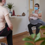Atelier parentalité avec une femme enceinte